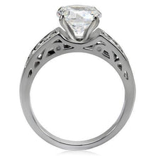 Load image into Gallery viewer, Anillo de Compromiso Boda y Matrimonio con Diamante Zirconia Para Mujeres Color Plata TK069 - Jewelry Store by Erik Rayo
