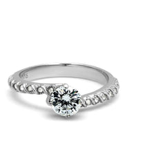 Load image into Gallery viewer, Anillo de Compromiso Boda y Matrimonio con Diamante Zirconia Para Mujeres Color Plata Vadodara - Jewelry Store by Erik Rayo
