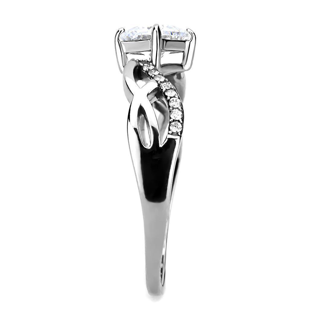 Anillo de Compromiso Boda y Matrimonio con Diamante Zirconia Para Mujeres Corte Princesa - Jewelry Store by Erik Rayo