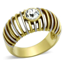 Load image into Gallery viewer, Anillo de Compromiso Boda y Matrimonio con Diamante Zirconia Para Mujeres Dos Tonos TK1095 - Jewelry Store by Erik Rayo
