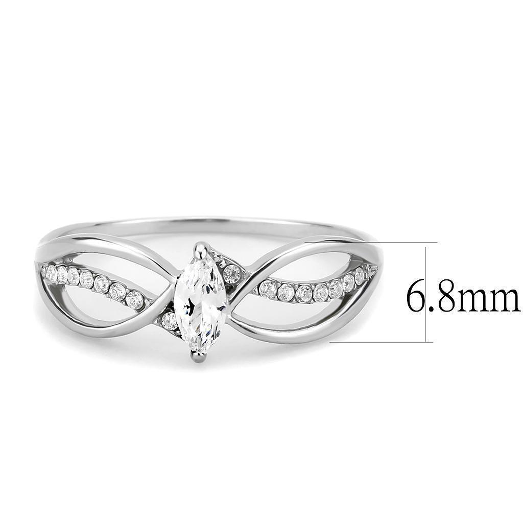 Anillo de Compromiso Boda y Matrimonio con Diamante Zirconia Para Mujeres Eva - Jewelry Store by Erik Rayo