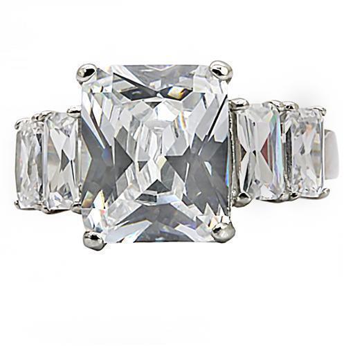 Anillo de Compromiso Boda y Matrimonio con Diamante Zirconia Para Mujeres TK007 - Jewelry Store by Erik Rayo