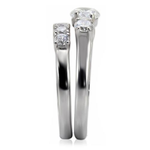 Anillo de Compromiso Boda y Matrimonio con Diamante Zirconia Para Mujeres TK098 - Jewelry Store by Erik Rayo
