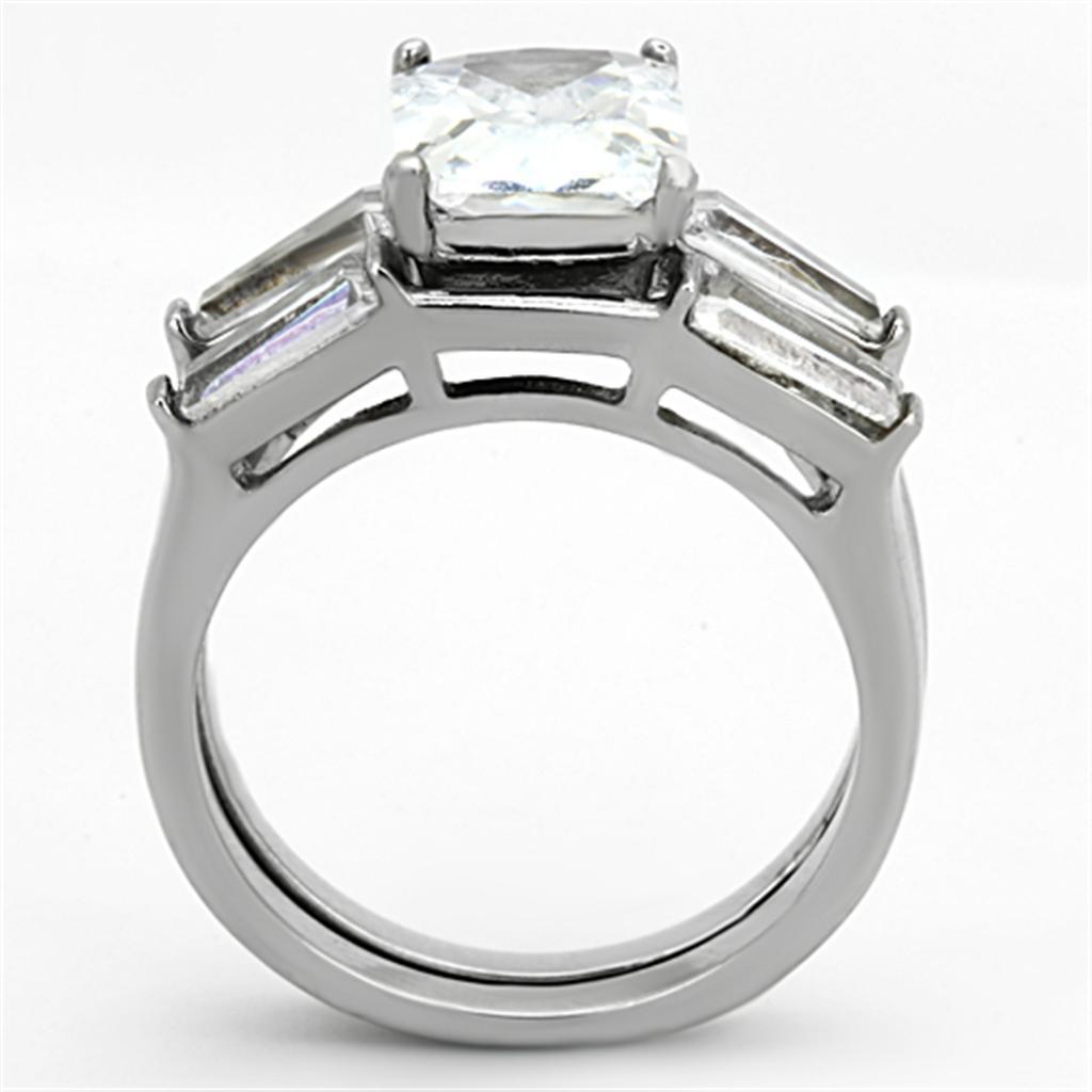 Anillo de Compromiso Boda y Matrimonio con Diamante Zirconia Para Mujeres TK1229 - Jewelry Store by Erik Rayo