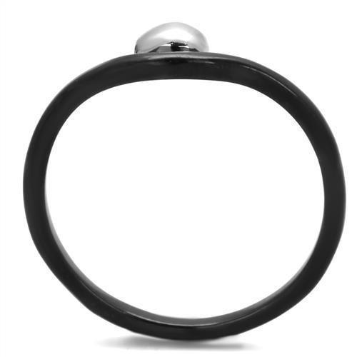 Anillos Para Mujer Color Negro de 316L Acero Inoxidable Sin Piedra Mestre - Jewelry Store by Erik Rayo