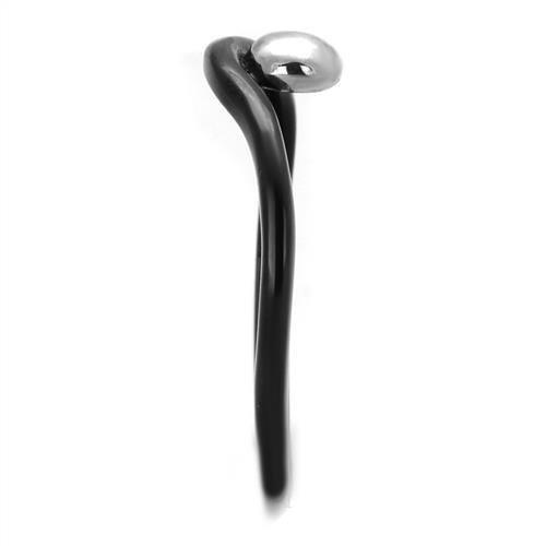 Anillos Para Mujer Color Negro de 316L Acero Inoxidable Sin Piedra Mestre - Jewelry Store by Erik Rayo