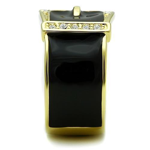 Anillos Para Mujer Color Oro de 316L Acero Inoxidable con Diamante Zirconia Cubica Charity - Jewelry Store by Erik Rayo
