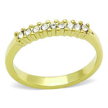 Load image into Gallery viewer, Anillos Para Mujer Color Oro de 316L Acero Inoxidable con Diamante Zirconia Cubica Deina - Jewelry Store by Erik Rayo
