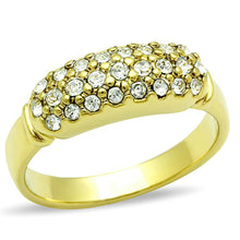 Load image into Gallery viewer, Anillos Para Mujer Color Oro de 316L Acero Inoxidable con Diamante Zirconia Cubica Diana - Jewelry Store by Erik Rayo
