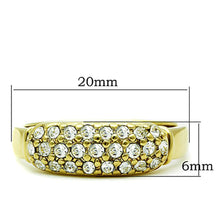 Load image into Gallery viewer, Anillos Para Mujer Color Oro de 316L Acero Inoxidable con Diamante Zirconia Cubica Diana - Jewelry Store by Erik Rayo
