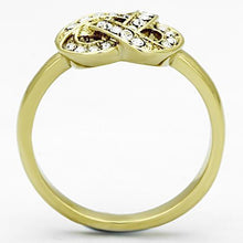 Load image into Gallery viewer, Anillos Para Mujer Color Oro de 316L Acero Inoxidable con Diamante Zirconia Cubica Joanna - Jewelry Store by Erik Rayo
