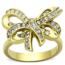 Load image into Gallery viewer, Anillos Para Mujer Color Oro de 316L Acero Inoxidable con Diamante Zirconia Cubica Junia - Jewelry Store by Erik Rayo
