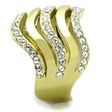 Load image into Gallery viewer, Anillos Para Mujer Color Oro de 316L Acero Inoxidable con Diamante Zirconia Cubica Michael - Jewelry Store by Erik Rayo
