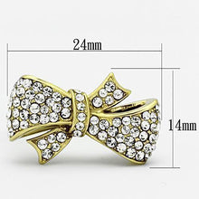 Load image into Gallery viewer, Anillos Para Mujer Color Oro de 316L Acero Inoxidable con Diamante Zirconia Cubica Phebe - Jewelry Store by Erik Rayo
