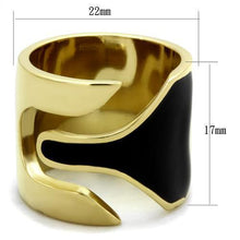 Load image into Gallery viewer, Anillos Para Mujer Color Oro de 316L Acero Inoxidable con Epoxi en Jet Boaz - Jewelry Store by Erik Rayo
