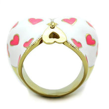 Load image into Gallery viewer, Anillos Para Mujer Color Oro de 316L Acero Inoxidable con Epoxy en Multicolor Abigaia - Jewelry Store by Erik Rayo
