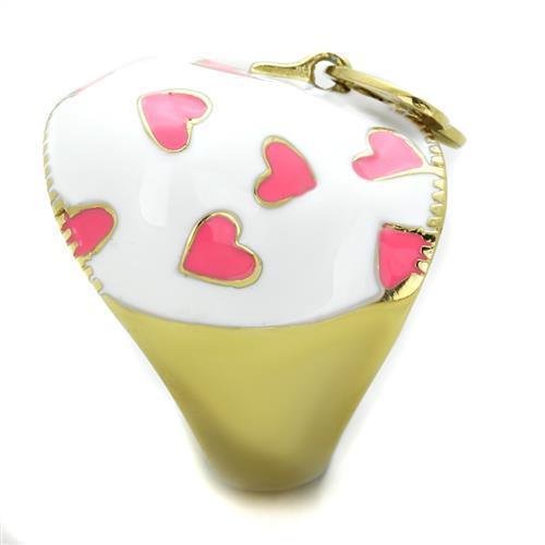 Anillos Para Mujer Color Oro de 316L Acero Inoxidable con Epoxy en Multicolor Abigaia - Jewelry Store by Erik Rayo