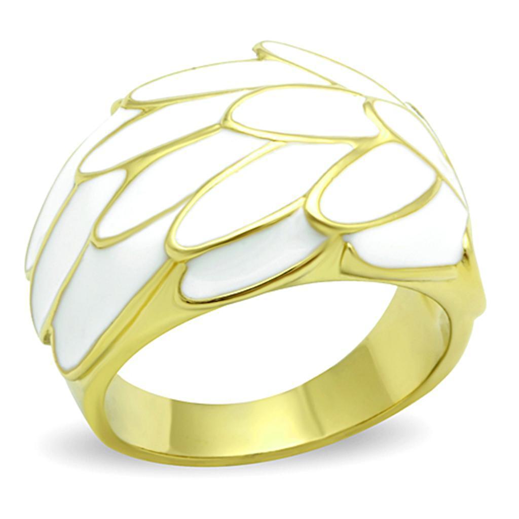 Anillos Para Mujer Color Oro de 316L Acero Inoxidable Drusilla - Jewelry Store by Erik Rayo