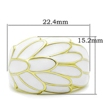 Load image into Gallery viewer, Anillos Para Mujer Color Oro de 316L Acero Inoxidable Drusilla - Jewelry Store by Erik Rayo
