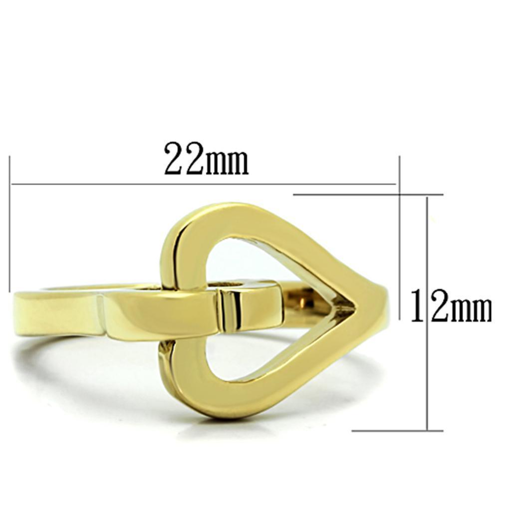 Anillos Para Mujer Color Oro de 316L Acero Inoxidable Ephrath - Jewelry Store by Erik Rayo