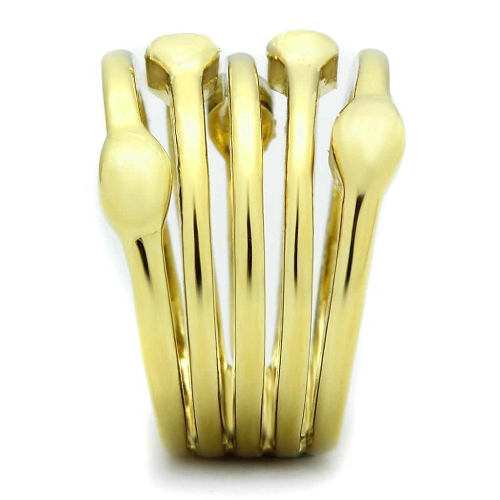 Anillos Para Mujer Color Oro de 316L Acero Inoxidable Mercy - Jewelry Store by Erik Rayo