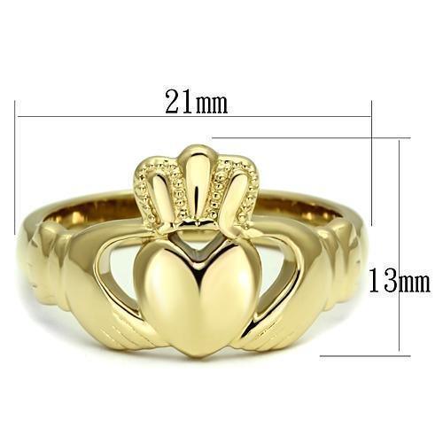 Anillos Para Mujer Color Oro de 316L Acero Inoxidable Miriam - Jewelry Store by Erik Rayo