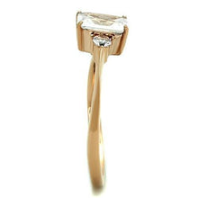 Load image into Gallery viewer, Anillos Para Mujer Color Oro Rojo de 316L Acero Inoxidable con Diamante Zirconia Cubica Arpino - Jewelry Store by Erik Rayo
