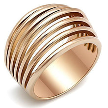 Load image into Gallery viewer, Anillos Para Mujer Color Oro Rojo de 316L Acero Inoxidable Sin Piedra Fondi - Jewelry Store by Erik Rayo
