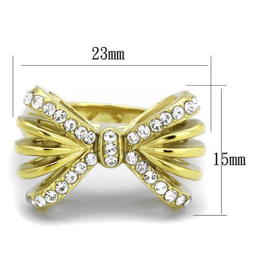 Anillos Para Mujer Color Plata de 316L Acero Inoxidable 316L Stainless Steel Ring con Diamante Zirconia Cubica Avellino - Jewelry Store by Erik Rayo