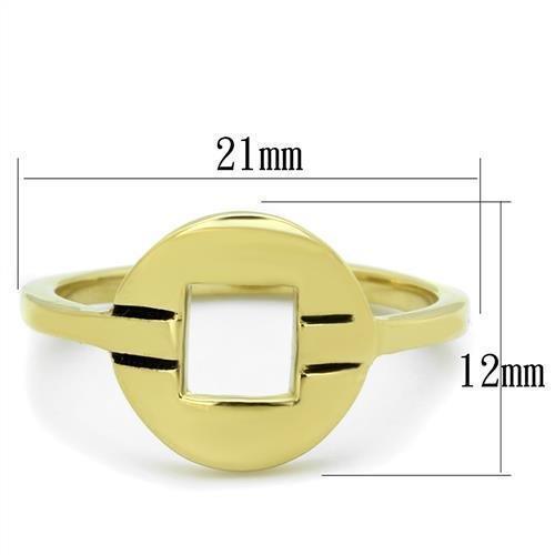 Anillos Para Mujer Color Plata de 316L Acero Inoxidable 316L Stainless Steel Ring Naples - Jewelry Store by Erik Rayo
