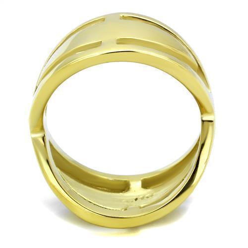 Anillos Para Mujer Color Plata de 316L Acero Inoxidable 316L Stainless Steel Ring Sin Piedra Crotone - Jewelry Store by Erik Rayo