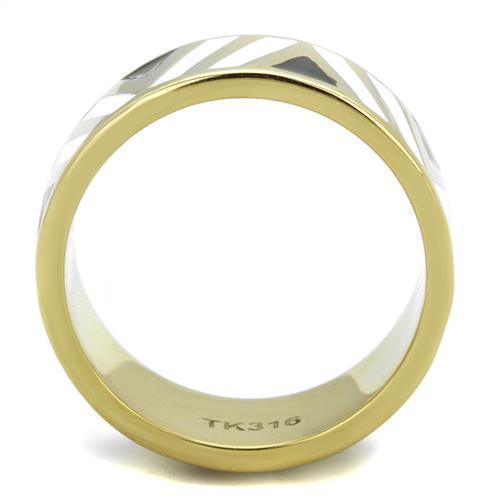 Anillos Para Mujer Color Plata de 316L Acero Inoxidable 316L Stainless Steel Ring with Epoxy Multi Color Caserta - Jewelry Store by Erik Rayo