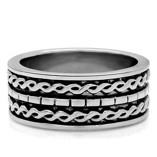 Anillos Para Mujer Color Plata de 316L Acero Inoxidable Adria - Jewelry Store by Erik Rayo