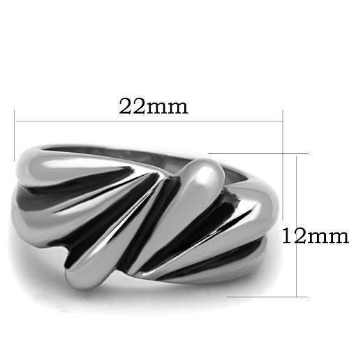 Anillos Para Mujer Color Plata de 316L Acero Inoxidable Bella - Jewelry Store by Erik Rayo