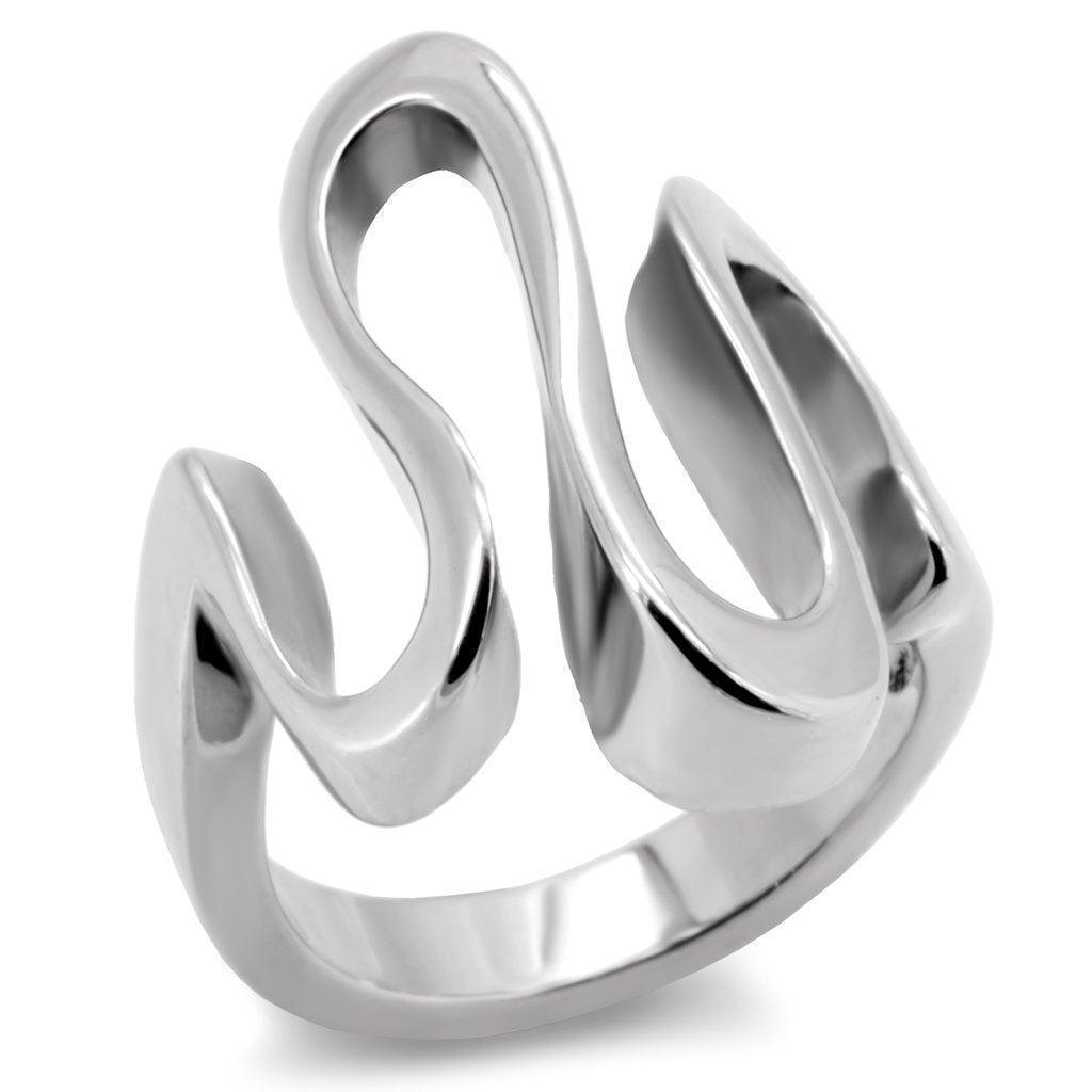 Anillos Para Mujer Color Plata de 316L Acero Inoxidable Belluno - Jewelry Store by Erik Rayo