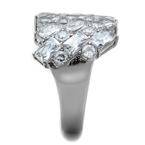 Anillos Para Mujer Color Plata de 316L Acero Inoxidable Brasilia - Jewelry Store by Erik Rayo