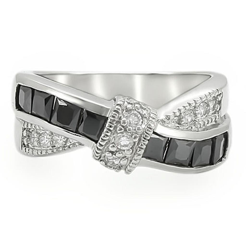 Anillos Para Mujer Color Plata de 316L Acero Inoxidable con Diamante Zirconia Cubica Biella - Jewelry Store by Erik Rayo