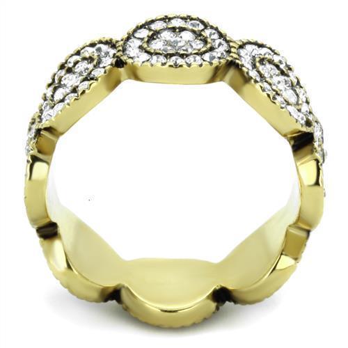 Anillos Para Mujer Color Plata de 316L Acero Inoxidable con Diamante Zirconia Cubica Bolsena - Jewelry Store by Erik Rayo