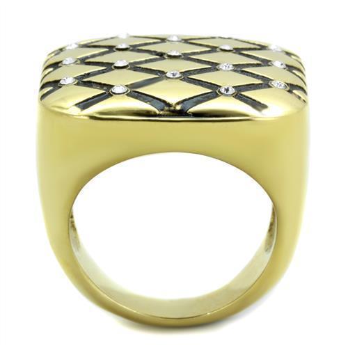 Anillos Para Mujer Color Plata de 316L Acero Inoxidable con Diamante Zirconia Cubica Cividale - Jewelry Store by Erik Rayo