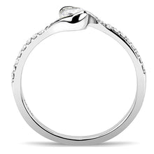 Load image into Gallery viewer, Anillos Para Mujer Color Plata de 316L Acero Inoxidable con Diamante Zirconia Cubica DA007 - Jewelry Store by Erik Rayo
