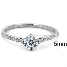 Load image into Gallery viewer, Anillos Para Mujer Color Plata de 316L Acero Inoxidable con Diamante Zirconia Cubica DA018 - Jewelry Store by Erik Rayo
