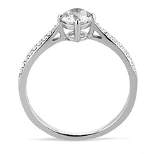 Load image into Gallery viewer, Anillos Para Mujer Color Plata de 316L Acero Inoxidable con Diamante Zirconia Cubica DA018 - Jewelry Store by Erik Rayo

