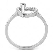 Load image into Gallery viewer, Anillos Para Mujer Color Plata de 316L Acero Inoxidable con Diamante Zirconia Cubica DA052 - Jewelry Store by Erik Rayo
