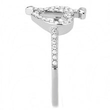 Load image into Gallery viewer, Anillos Para Mujer Color Plata de 316L Acero Inoxidable con Diamante Zirconia Cubica DA052 - Jewelry Store by Erik Rayo

