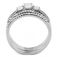 Load image into Gallery viewer, Anillos Para Mujer Color Plata de 316L Acero Inoxidable con Diamante Zirconia Cubica DA062 - Jewelry Store by Erik Rayo
