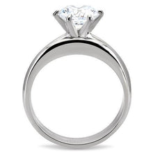 Load image into Gallery viewer, Anillos Para Mujer Color Plata de 316L Acero Inoxidable con Diamante Zirconia Cubica TK097 - Jewelry Store by Erik Rayo
