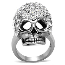 Load image into Gallery viewer, Anillos Para Mujer Color Plata de 316L Acero Inoxidable con Diamante Zirconia Cubica TK1120 - Jewelry Store by Erik Rayo
