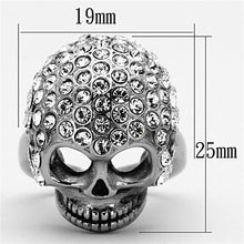 Load image into Gallery viewer, Anillos Para Mujer Color Plata de 316L Acero Inoxidable con Diamante Zirconia Cubica TK1120 - Jewelry Store by Erik Rayo
