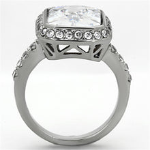 Load image into Gallery viewer, Anillos Para Mujer Color Plata de 316L Acero Inoxidable con Diamante Zirconia Cubica TK1226 - Jewelry Store by Erik Rayo

