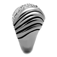 Load image into Gallery viewer, Anillos Para Mujer Color Plata de 316L Acero Inoxidable con Diamante Zirconia Cubica TK1304 - Jewelry Store by Erik Rayo
